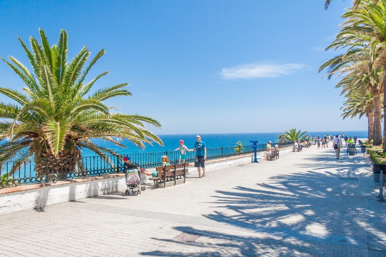 Ferienwohnung Balcon Europa Nerja Exterior foto