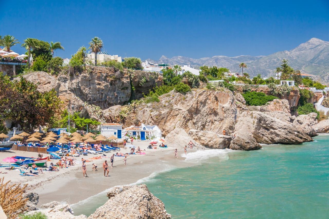Ferienwohnung Balcon Europa Nerja Exterior foto