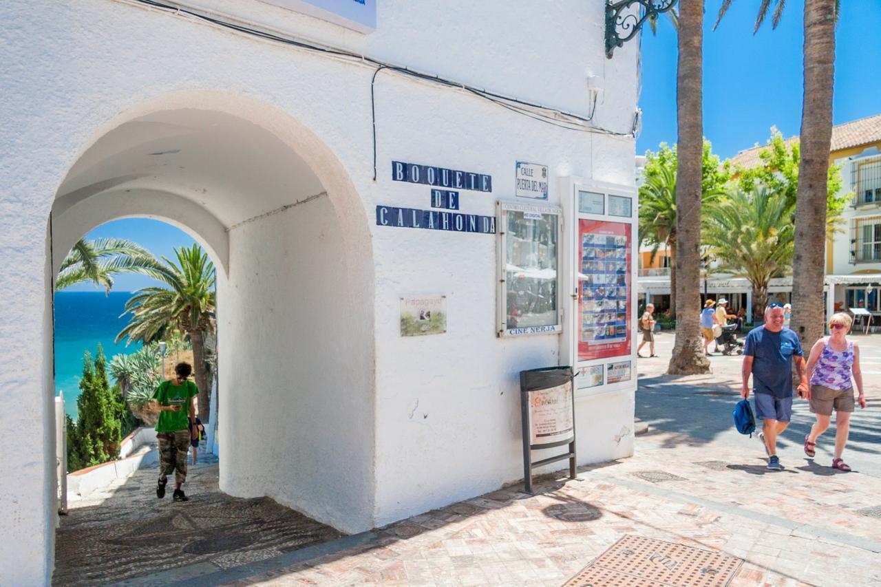 Ferienwohnung Balcon Europa Nerja Exterior foto