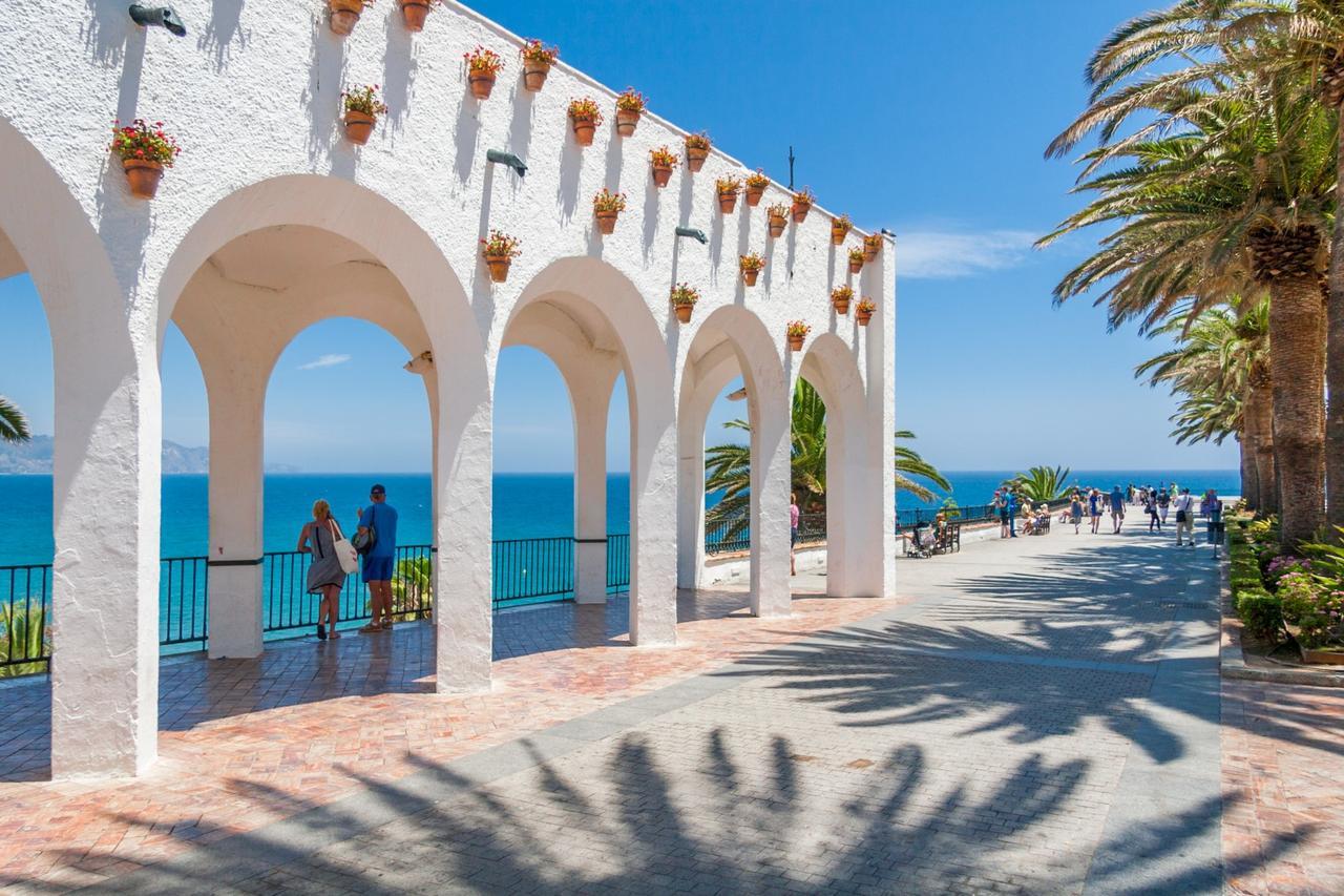 Ferienwohnung Balcon Europa Nerja Exterior foto